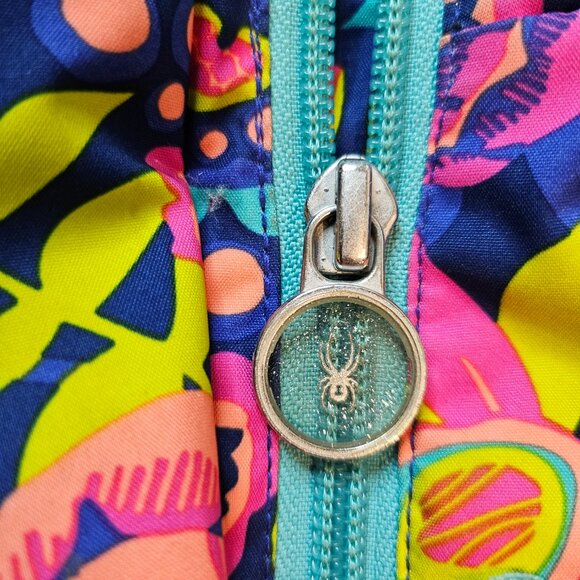 Spyder Girl's Lola Winter Ski Jacket - Size 16 - Picture 5 of 9